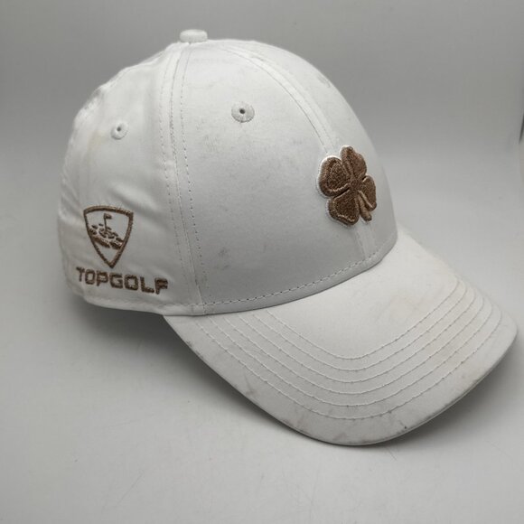 Black Clover Women's Top Golf Hat - One Size Cap Gold Embroidered Logo GR44 - Picture 2 of 5